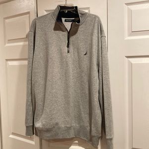 Nautica quarter zip sweatshirt